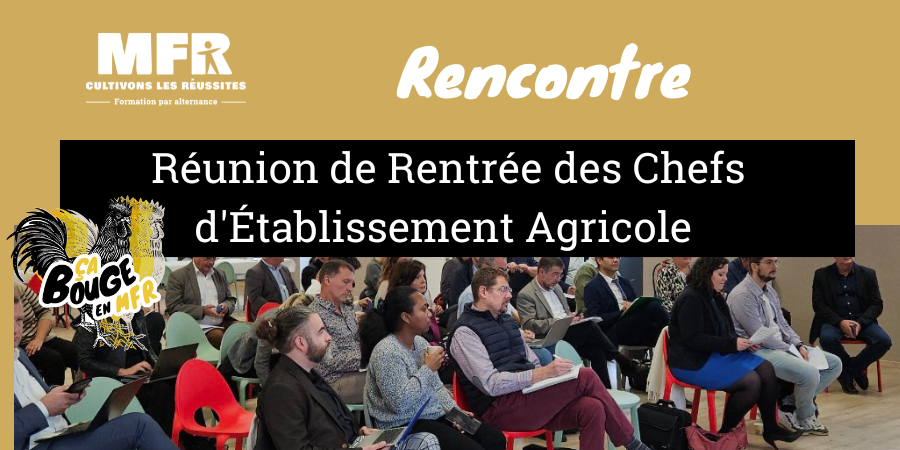 MFR grand est rencontre SRDF CNEAP UNREP enseignement agricole